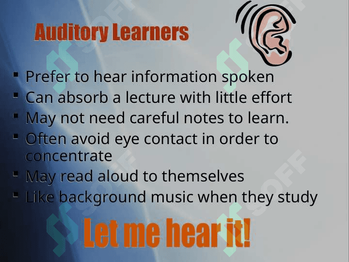 What are Learning Styles 4