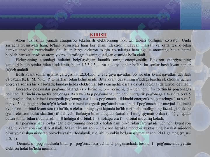 Atom tashqi elektr va magnit maydonida Shtark effekti 2