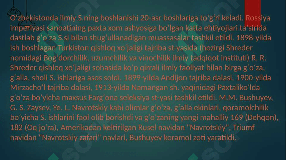 Seleksiyaning genetik asoslari 5