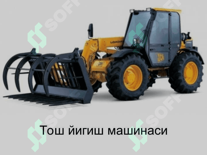 Ерларнинг техник холатини яхшилаш ва ўзлаштиришга тайёрлаш машиналари. Экинларни суғориш машиналари ва асбоб ускуналари 3