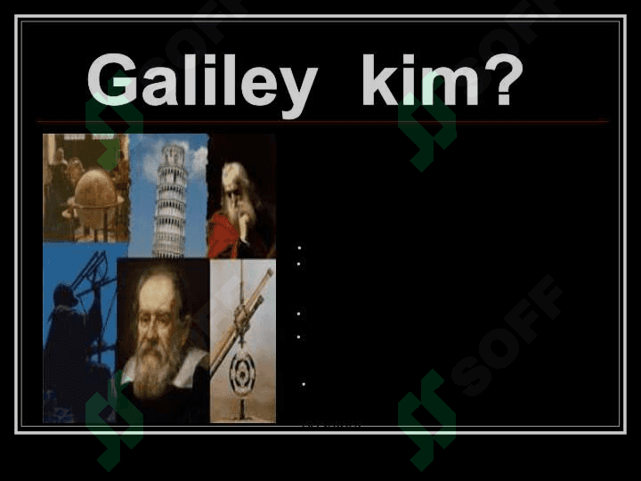 GALILEO GALILEY 3