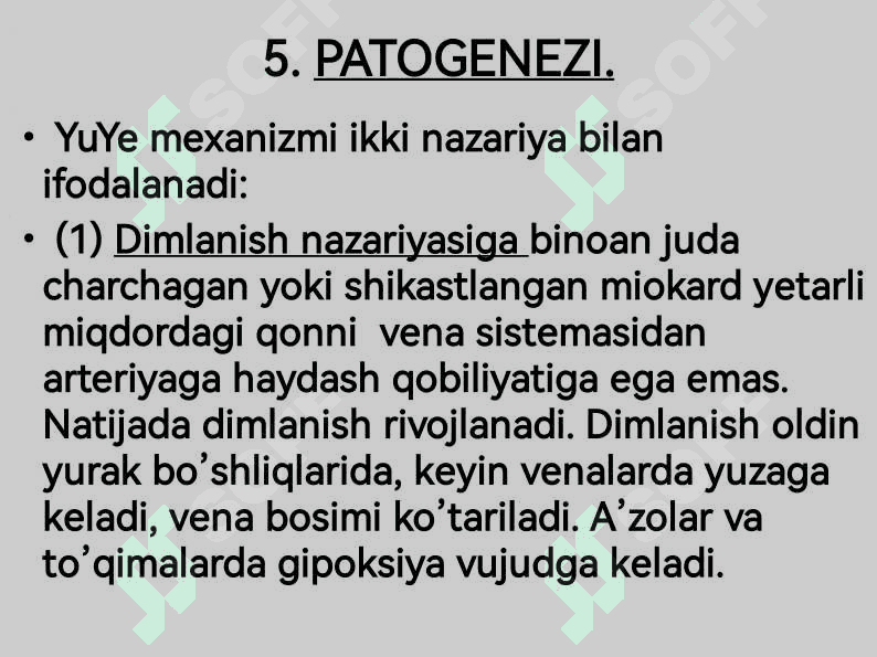 YURAK YETISHMOVCHILIGI 8