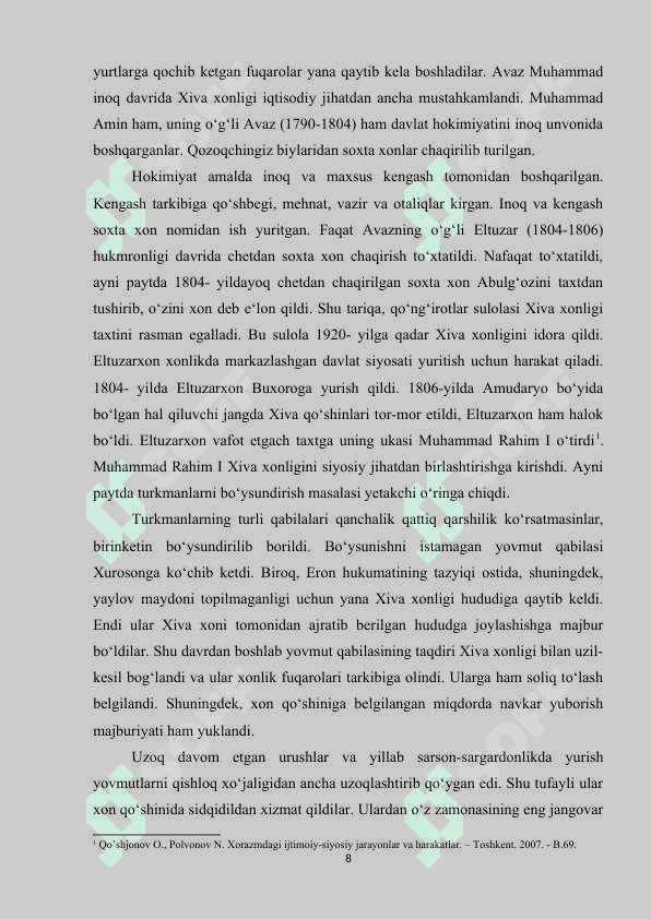Xiva xonligida yer-suv munosabatlari 8