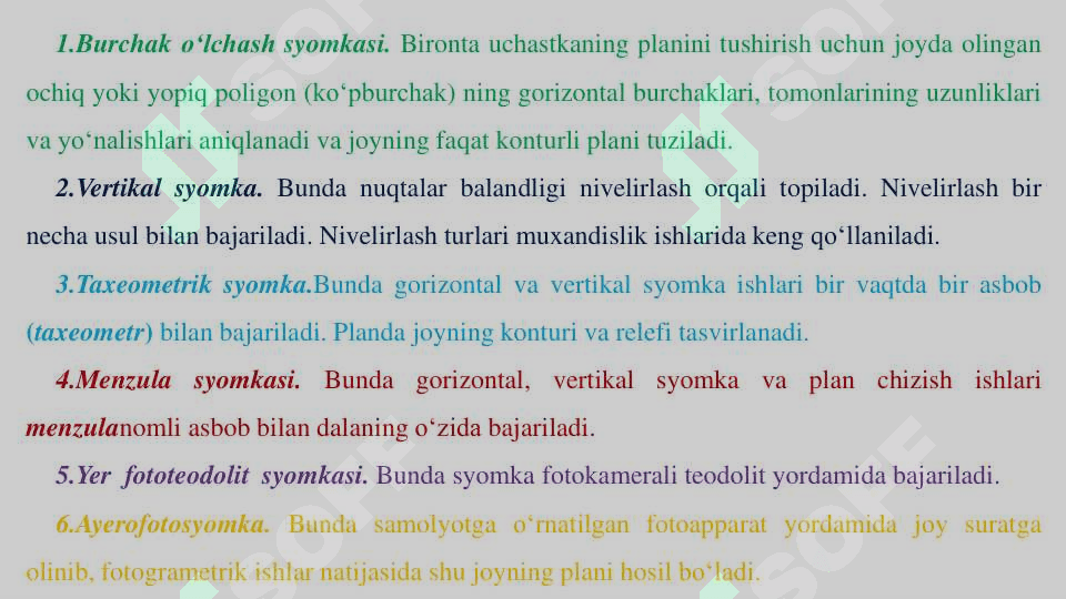 Gorizontal va vertikal burchak o‘lchash 4