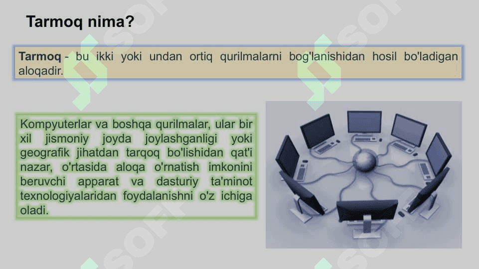 Taqdimotlarni ishlab chiqishning instrumental vositalari. Immitatsion modellashtirish. Tarmoq ma’lumotlar bazasi.  Bulutli texnologiyalar. Texnik va texnologik jarayonlarda axborot xavfsizligini ta’minlash. 7