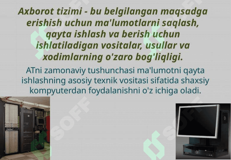 Axborot tizimlarni loyihalashtirish 2