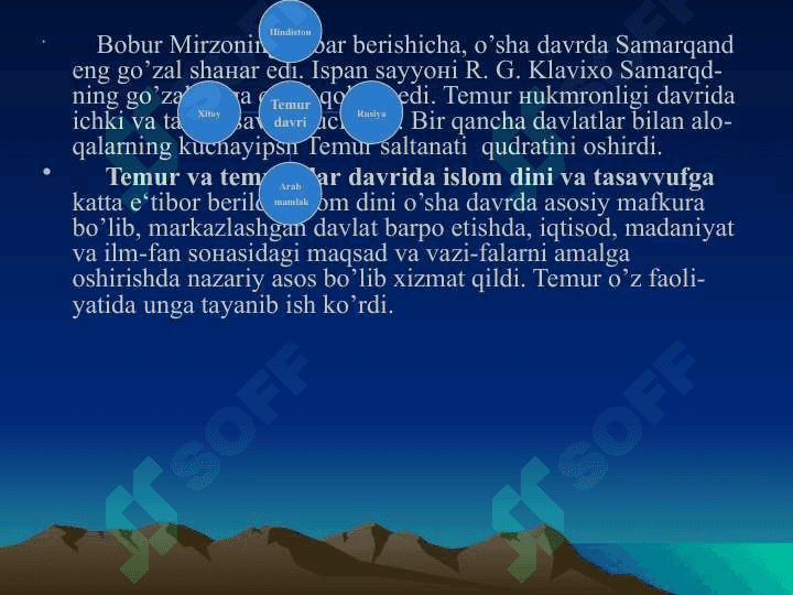Temur va temuriylar davrida madaniy hayot 6