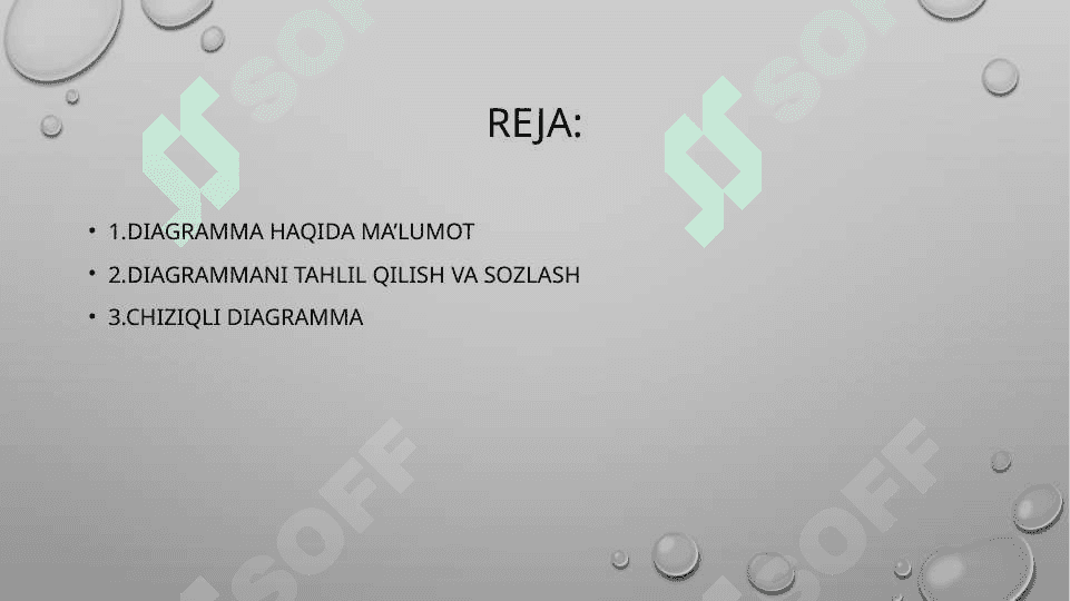 Excel dasturida diagrammalar yaratish 2