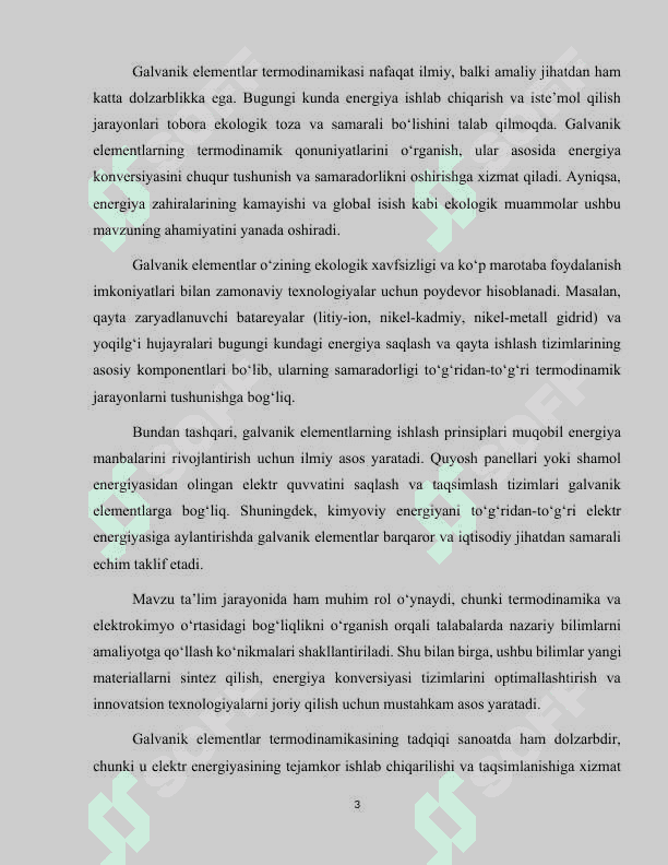 galvanik elementlar termodinamikasi 3