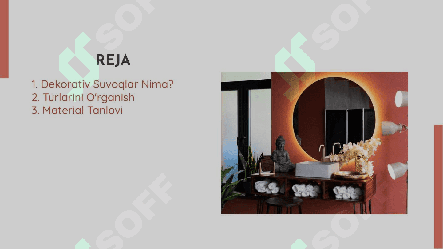 Dekorativ Suvoqlar 2