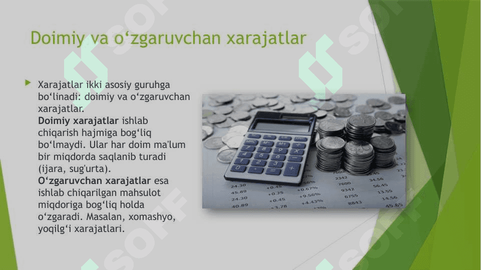 Xarajatlarni taqsimlash usuli 4