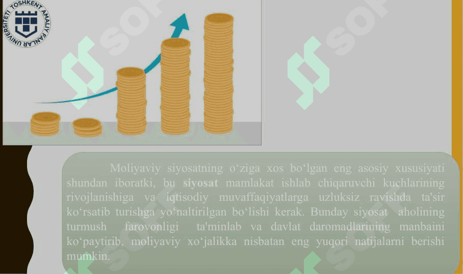 MOLIYAVIY SIYOSAT 6