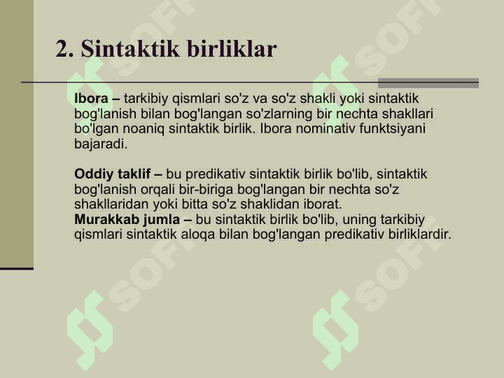 Sintaksis 6