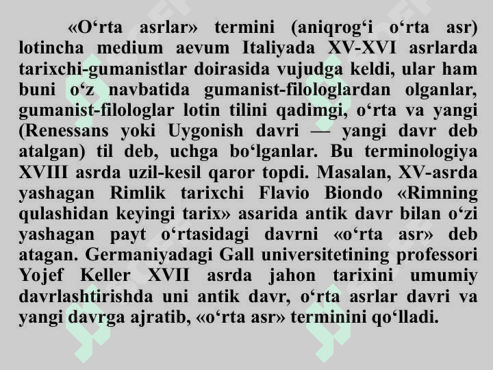 O‘rta asrlar tarixi manbalari 6