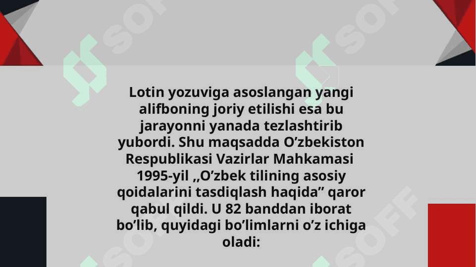O’zbek tili imlo  qoidalari 4