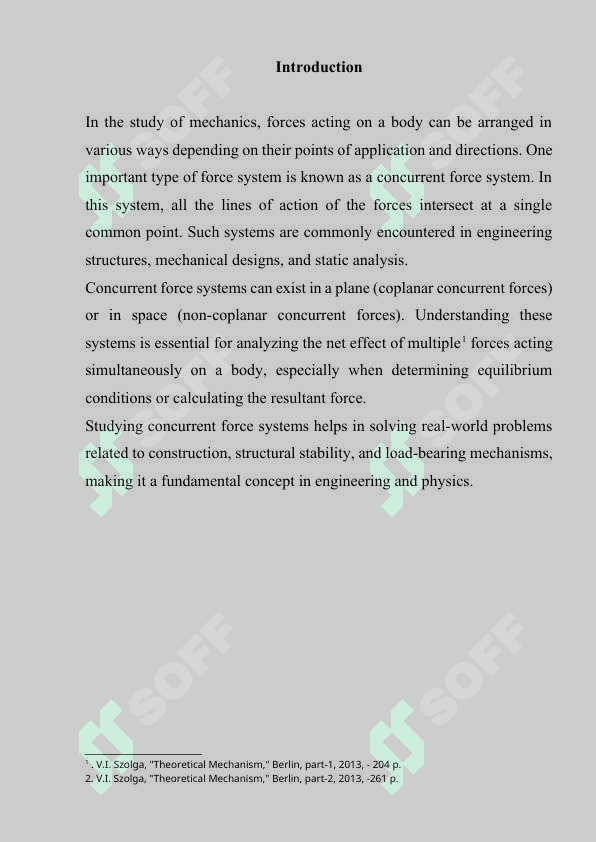 Shear force system 2