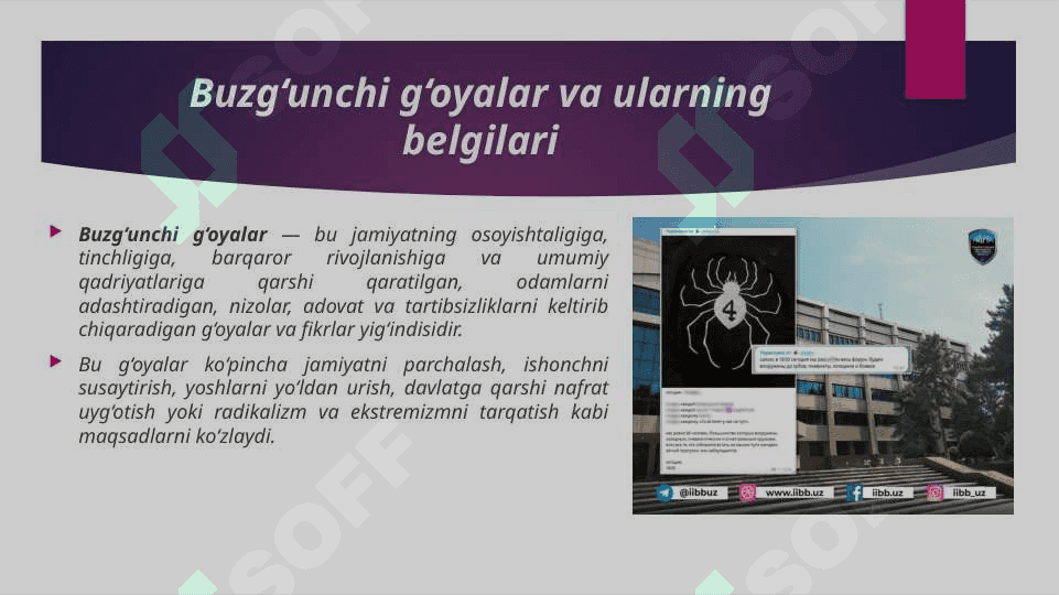 Yot, begona, buzg‘unchi g‘oyalar 5