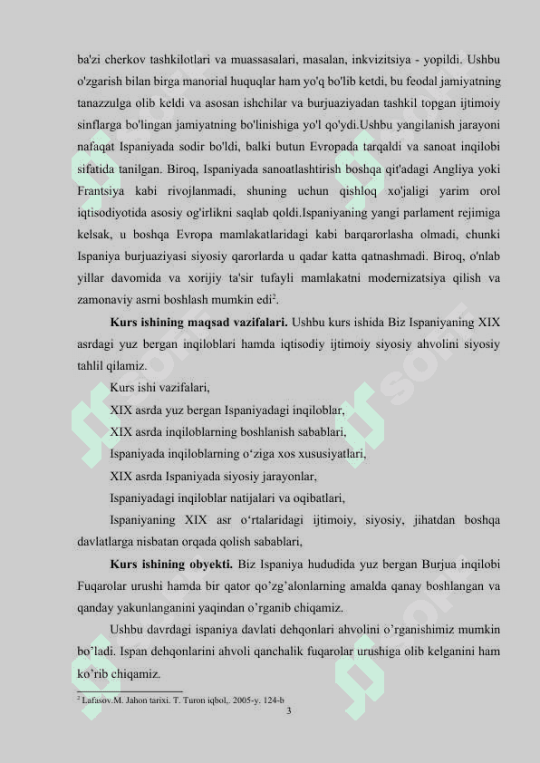 ISPANIYADA XIX ASRDAGI INQLOBLARI 3