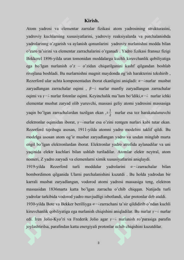 Atom yadrolarining asosiy xususiyatlari 3