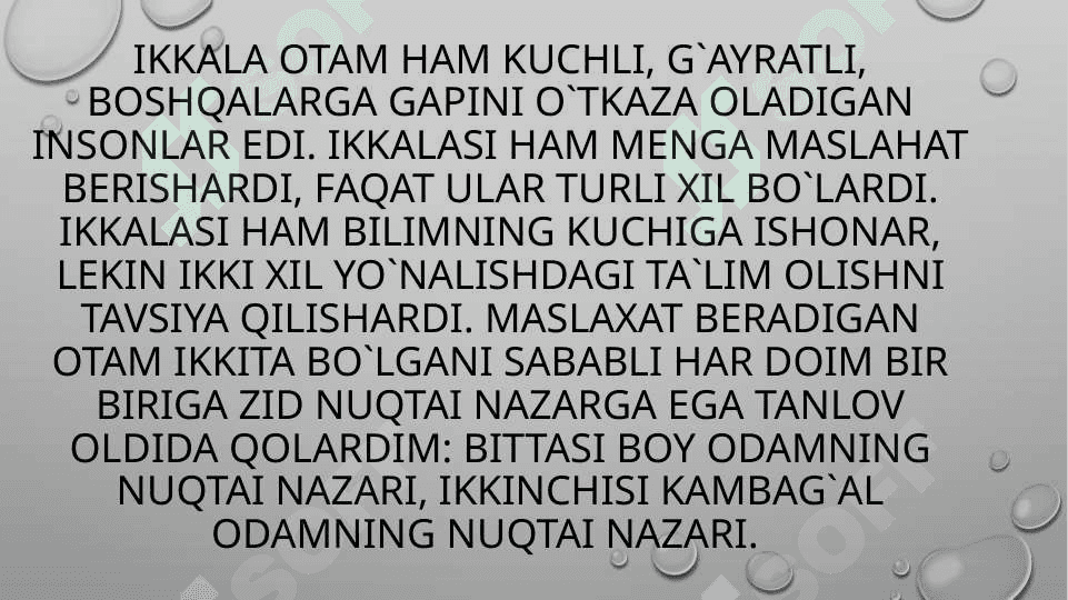 Boy ota, kambag'al ota 4