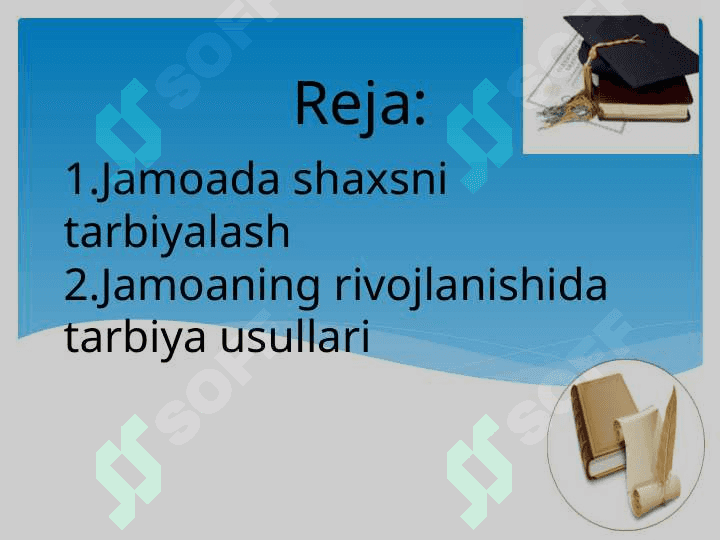 Jamoada shaxsni tarbiyalash 2