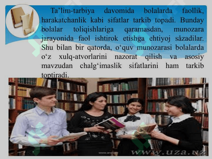 Jamoada shaxsni tarbiyalash 6