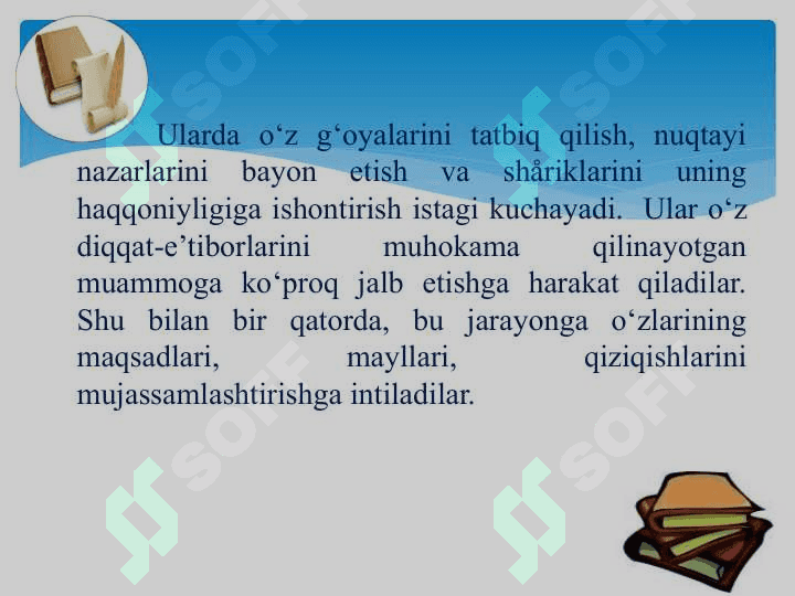 Jamoada shaxsni tarbiyalash 7