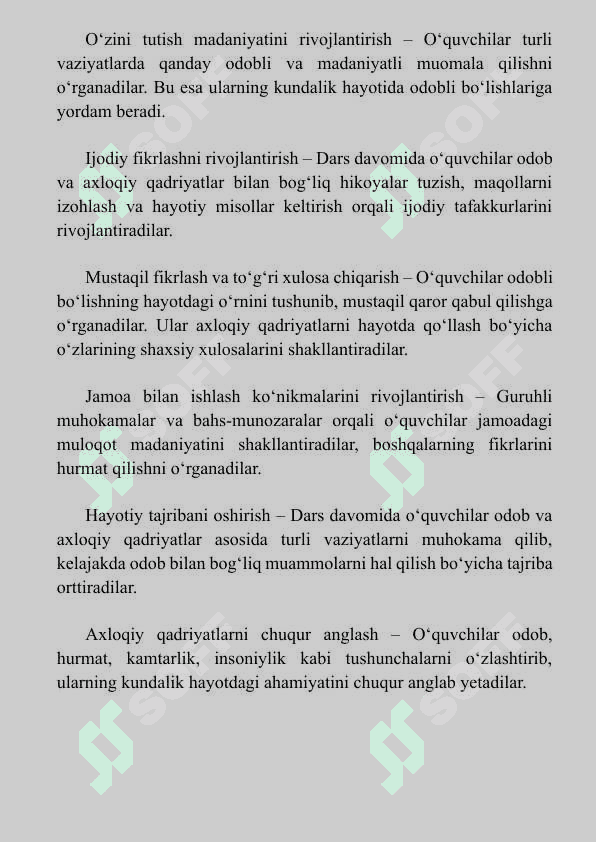 “Bola shirin – odobi undan shirin” 4
