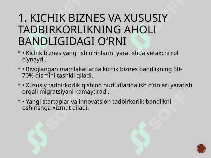 Aholi bandligi va daromadlarini oshirishda kichik biznes va xususiy tadbirkorlik subyektlari ko‘rsatkichlarini ekonometrik tahlil qilish 4
