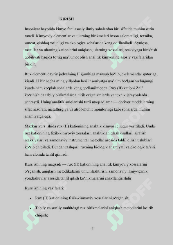 Rux (II) kationining analitik kimyosi 4