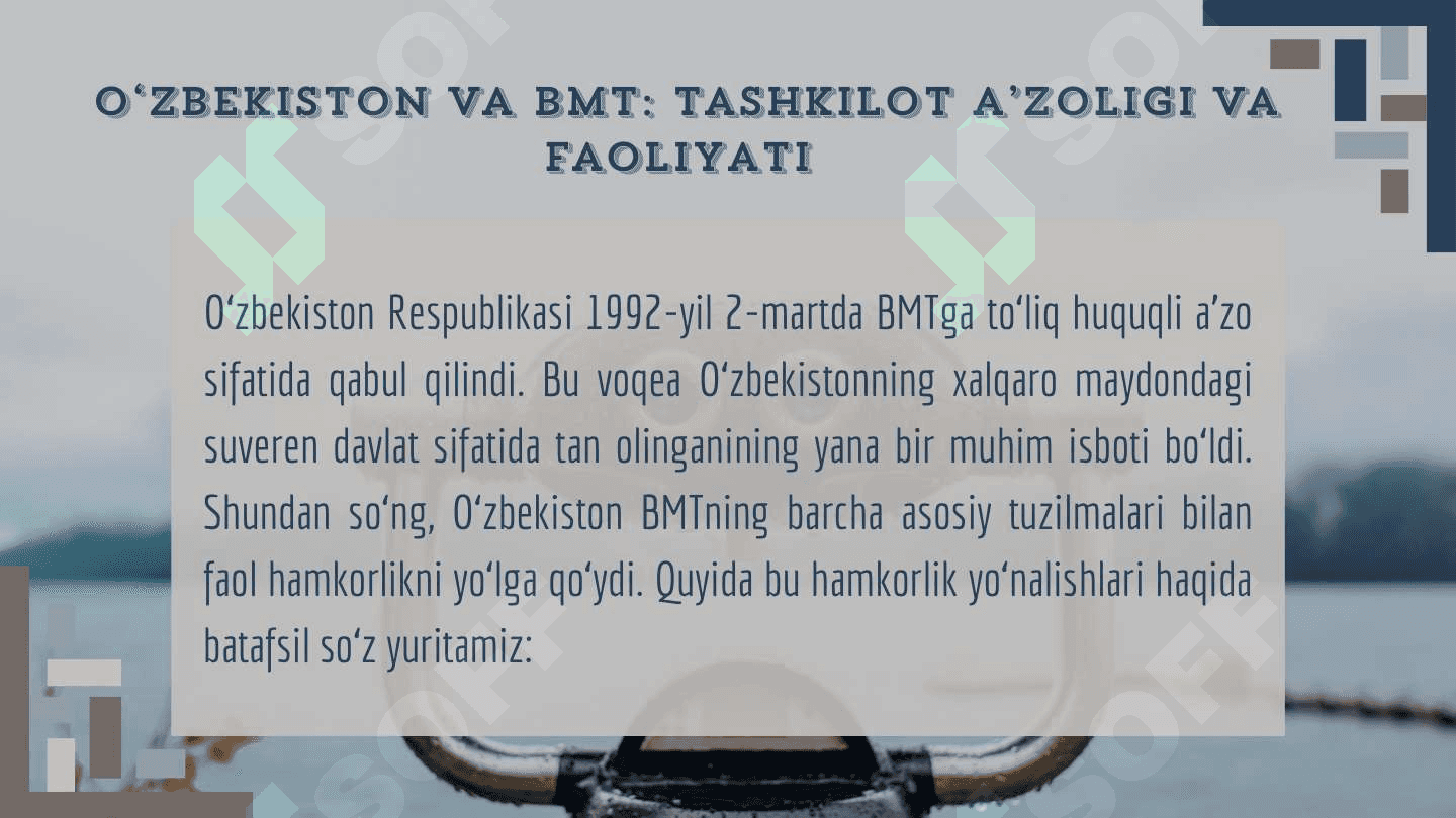 Ozbekiston BMT bilan aloqalari 4