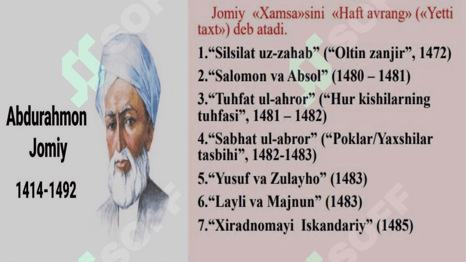 Xamsanavislik an’anasi 4