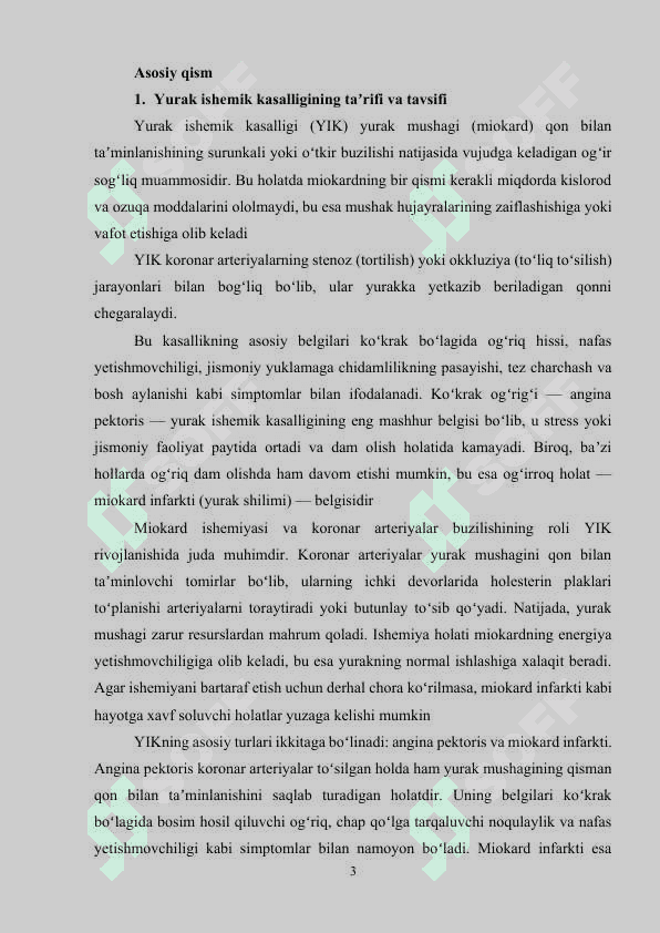 YURAK ISHEMIK KASALLIKLARI 3