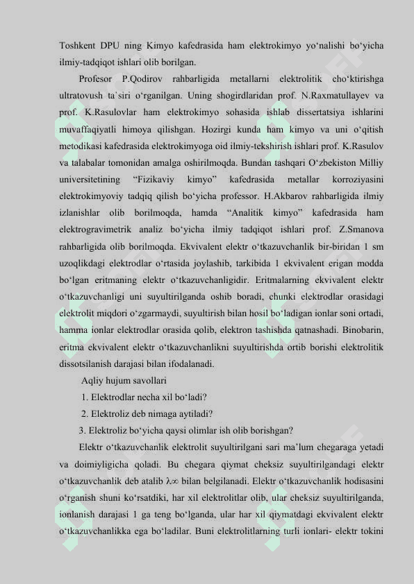 Elektrokimyoviy analiz metodlari 6
