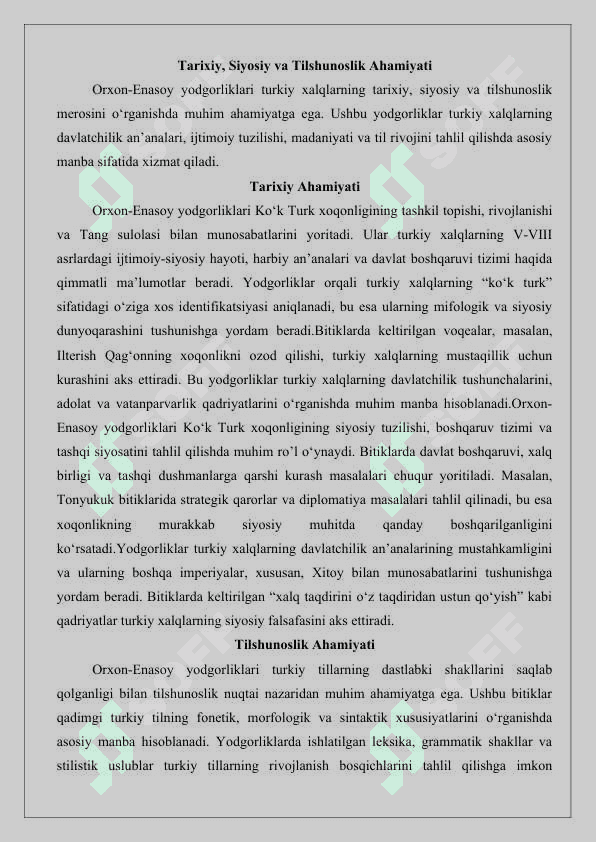 Turkiy epigrafik yodgorliklar 25 7