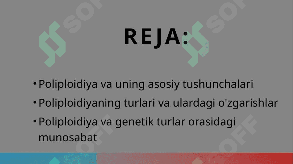 Poliploidiya va uning ahamiyati 2