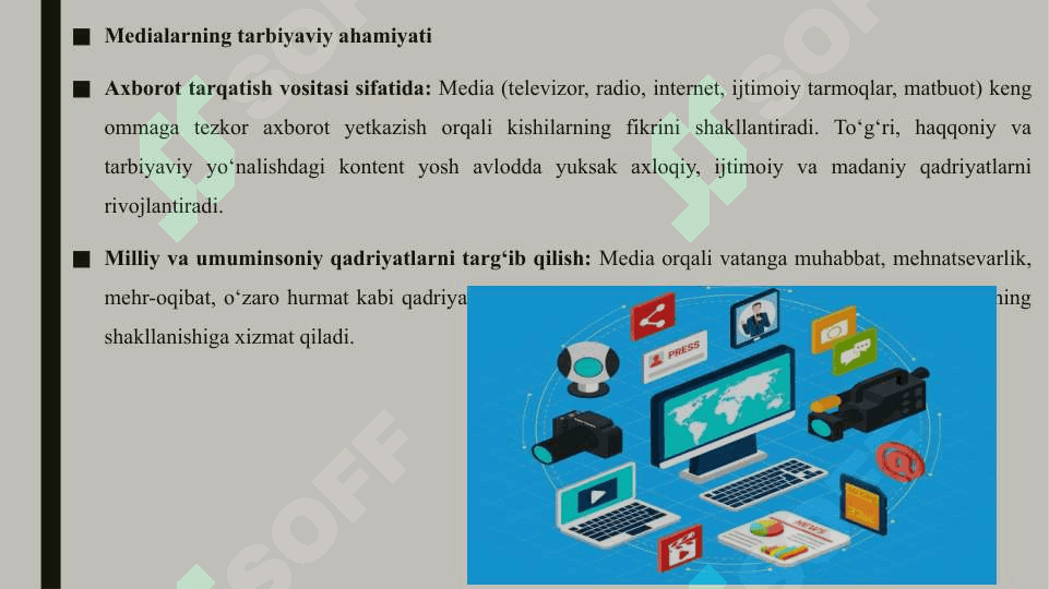 Medialarning tarbiyaviy ahamiyati 3