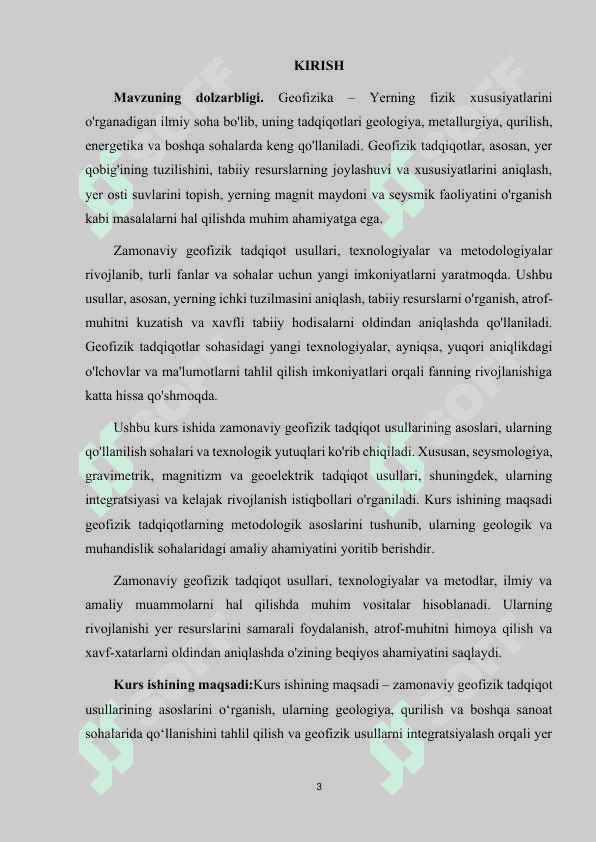 ZAMONAVIY GEOFIZIK TADQIQOT USULLARI 3