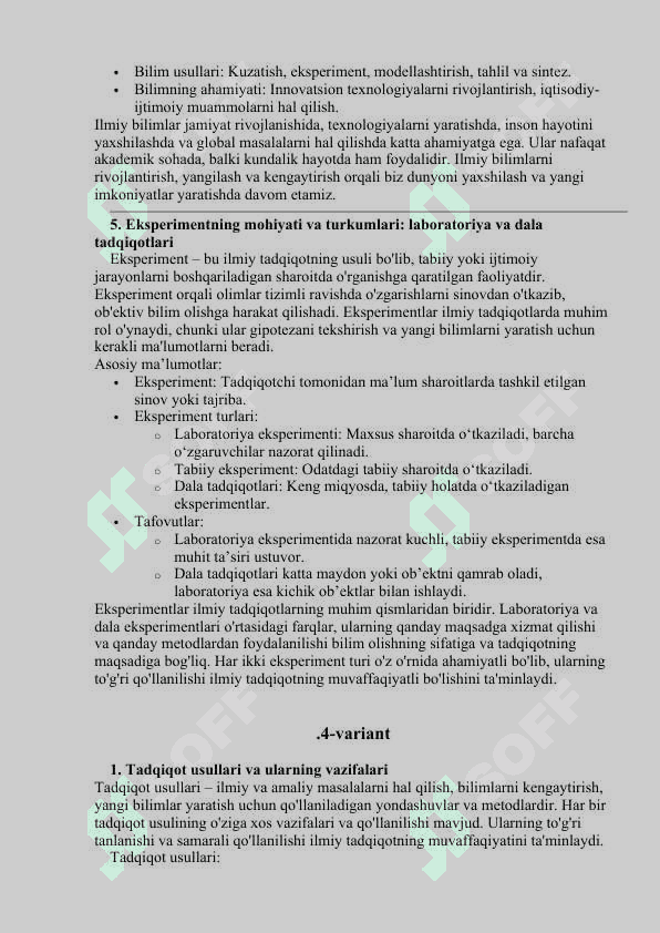tadqiqot usullari 8