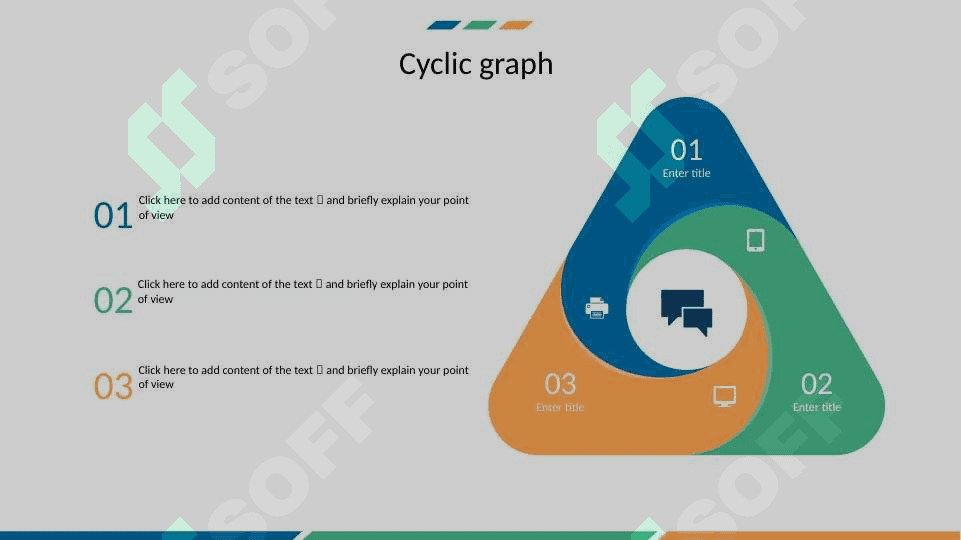 Business style chart report 3