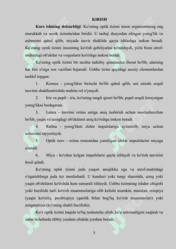 KO'Z OPTIK SISTEMA SIFATIDA 2