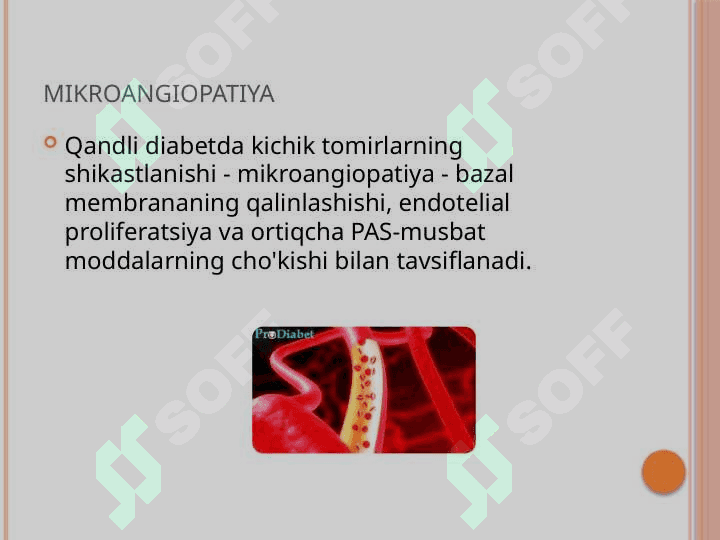 Diabetik mikroangiopatiya 2