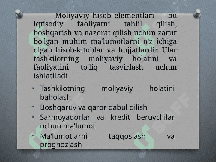Moliyaviy hisobot elementlarini bashoratlash 3
