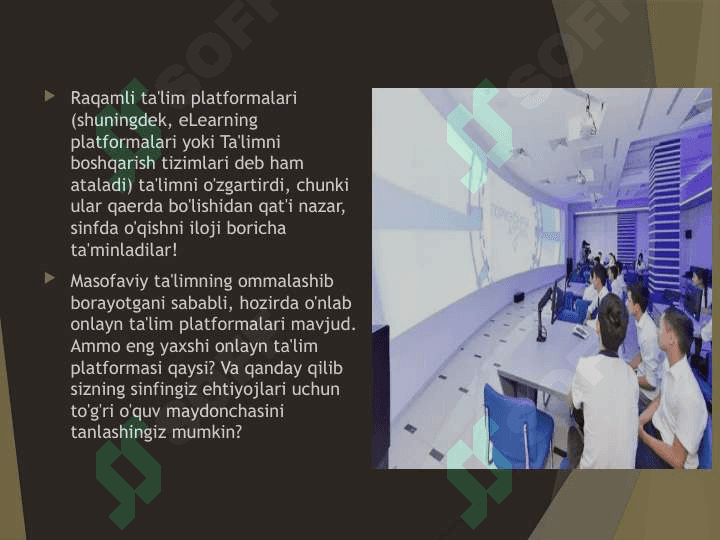 Zamonaviy ta'lim platformalari haqida ma'lumot 3