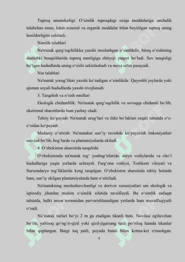 Referat Na'matak o'simligi 3
