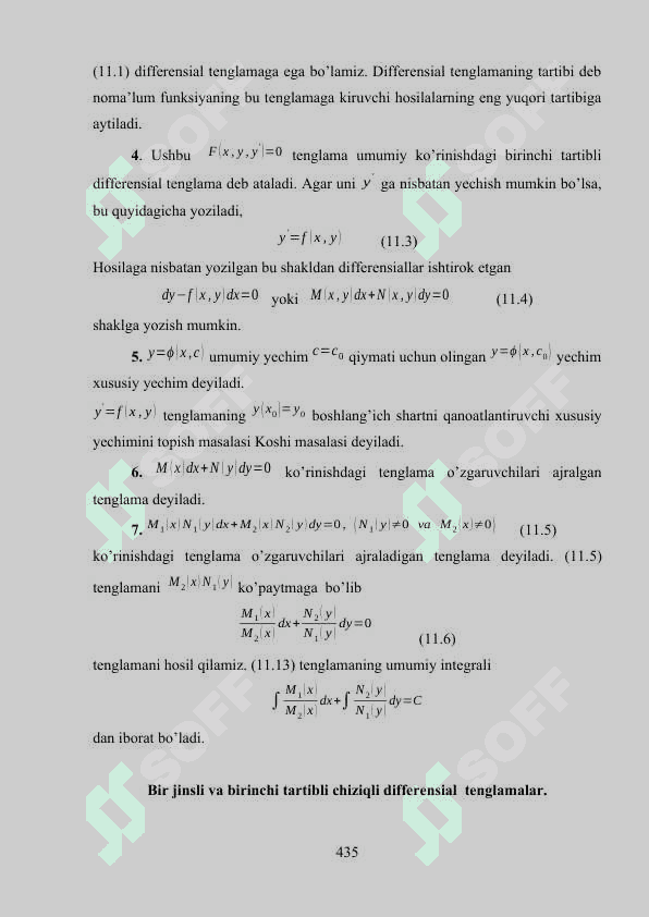 DIFFERENSIAL TENGLAMALAR 2