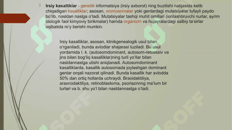 IRSIYAT IRSIY VA TUG’MA KASALLIKLAR 3