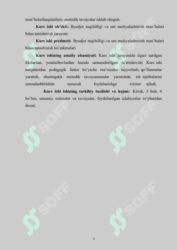 O'ZBEKISTONDA RESPUBLIKASI DAVLAT BUDJETI BUDJET TAQCHILLIGI 3