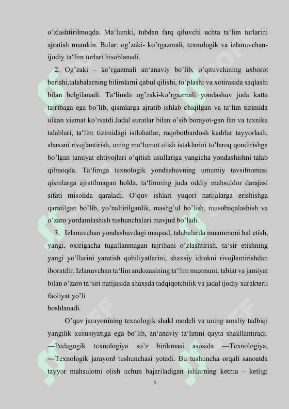 Funksiya tushunchasi  kurs ishi 5