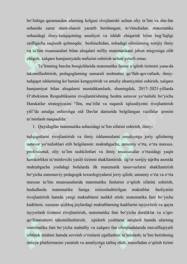 GAUS VA OSTROGRADISKIY FORMULALARI. ULARNING TADBIQLARI. 3